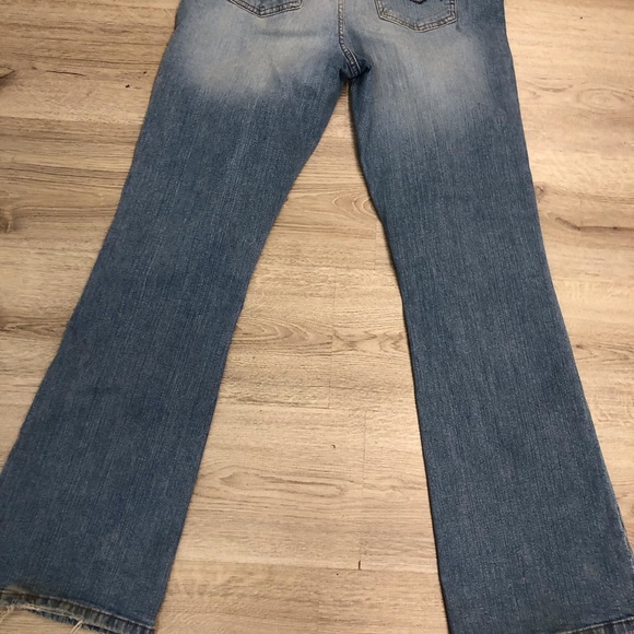 Women’s SO “Wear it declare it” Jeans SZ 15 Inseam 32” Flare Bottom Waist 31/33 - Picture 3 of 12